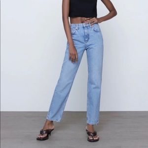 Zara mom jeans